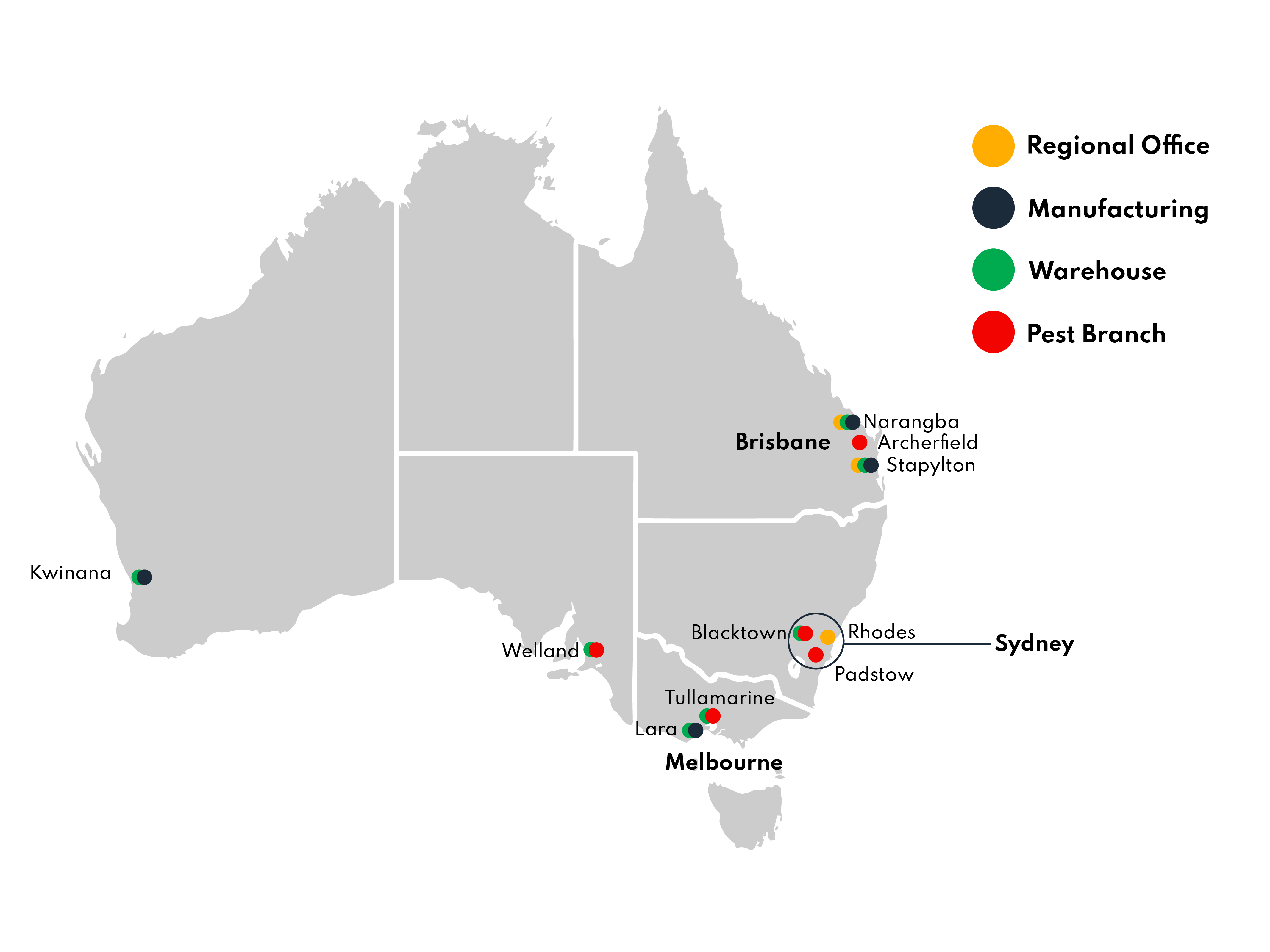 Aus Agribusiness Map